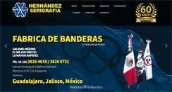 Desktop Screenshot of hernandezserigrafia.com